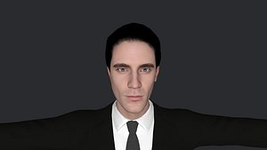 3D model Yann Bean Hyper Realistic Full Body Fully Rigged 3D Character