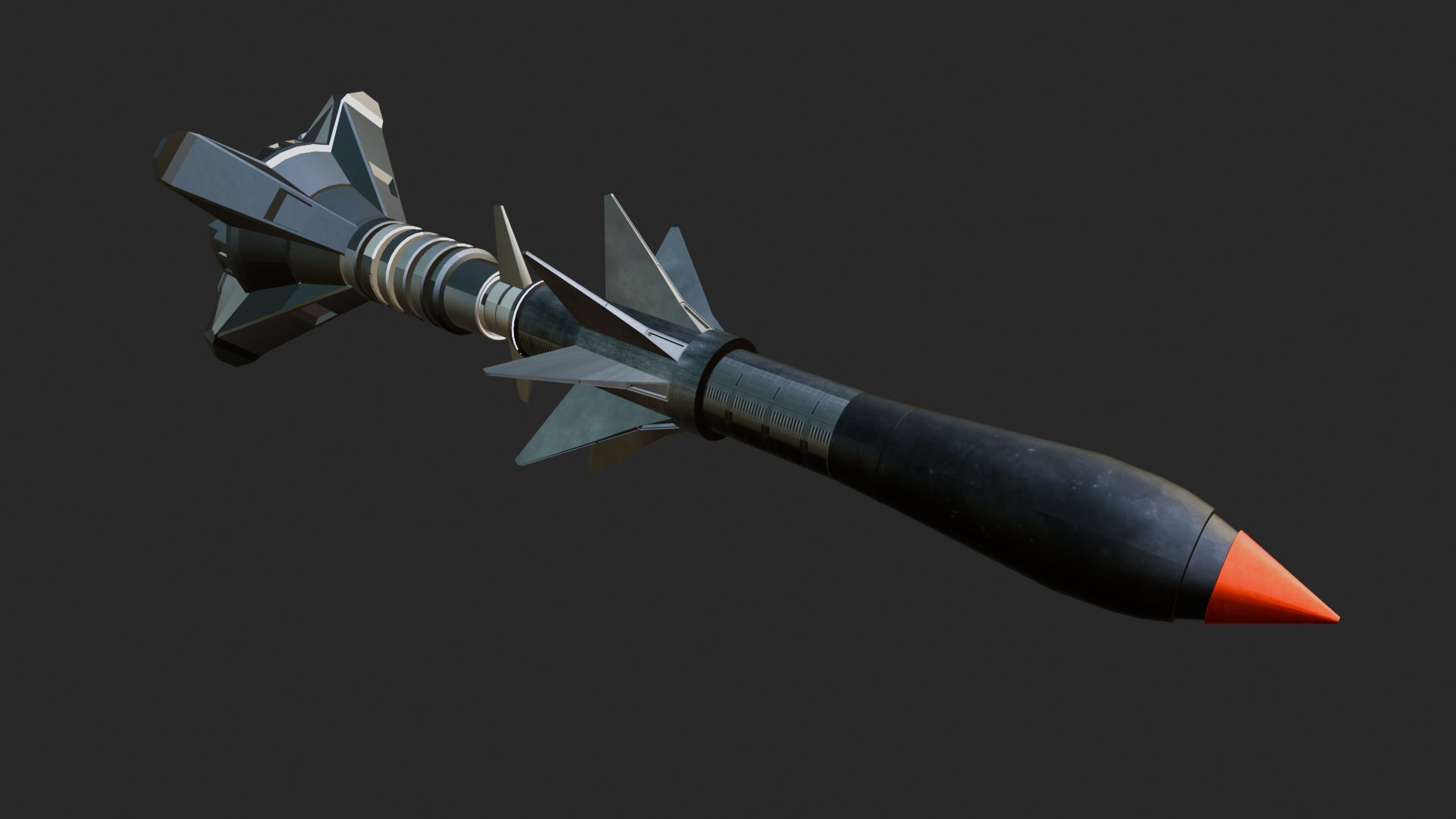 3D Light Maneuverable Missile https://p.turbosquid.com/ts-thumb/bx/pREMXJ/tW/rocket16/png/1788116445/1920x1080/fit_q87/d02e509a7a34af2f20f6c7617f2a4625e19b7ef0/rocket16.jpg