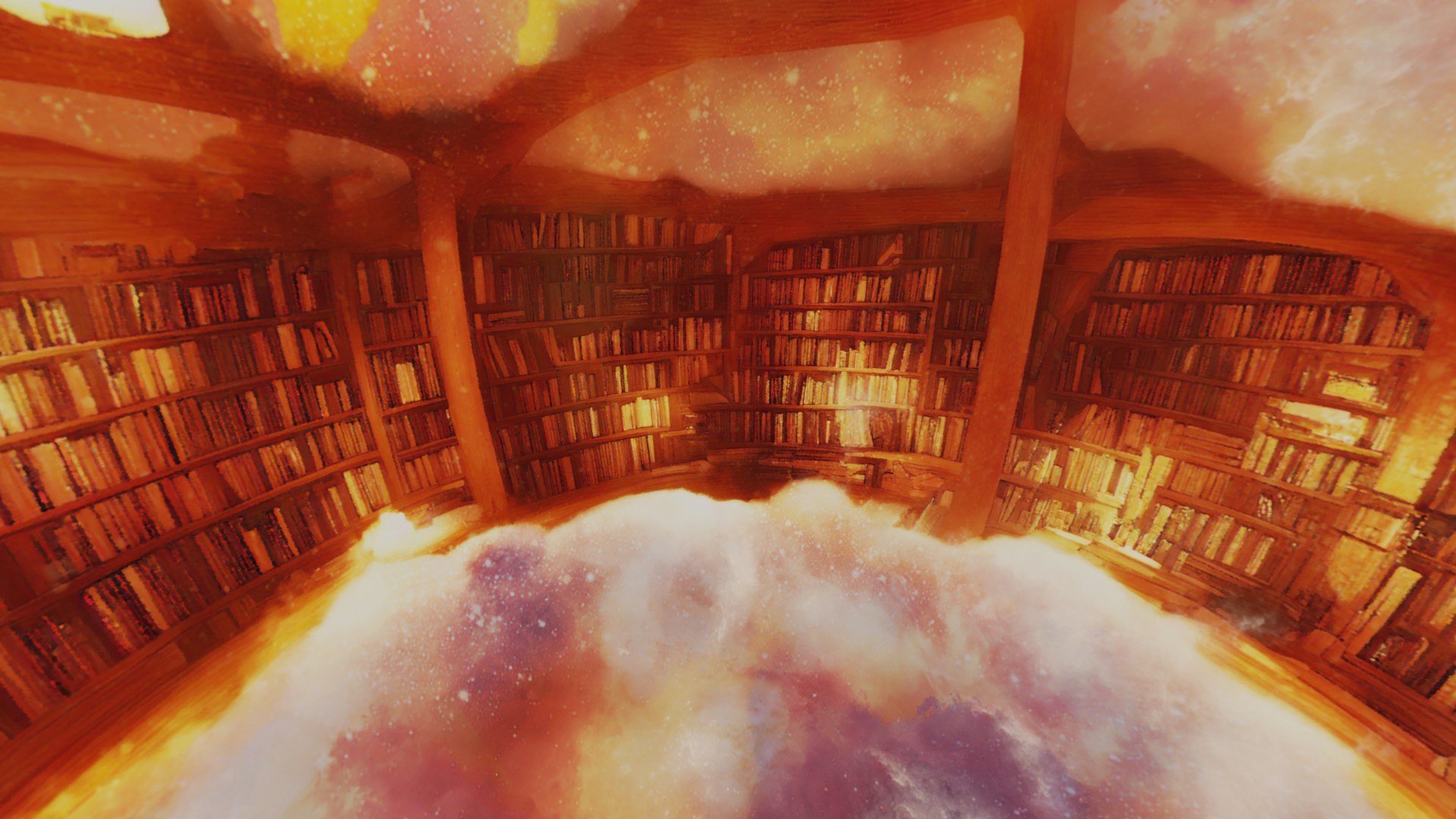 3D 8k magic attic library with cosmic clouds 360 VR sky background https://p.turbosquid.com/ts-thumb/bx/quBtKG/RS/0037/jpg/1684773340/1920x1080/fit_q87/a99975eb62b15a205a468871f5c30f39b63917d1/0037.jpg
