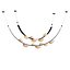 Alex Modern Dew Drops Alabaster Chandelier