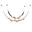 Alex Modern Dew Drops Alabaster Chandelier