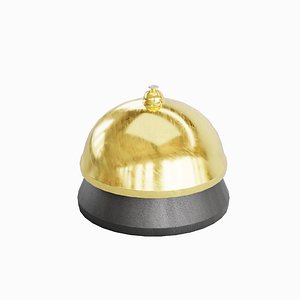 Gold Reception Bell