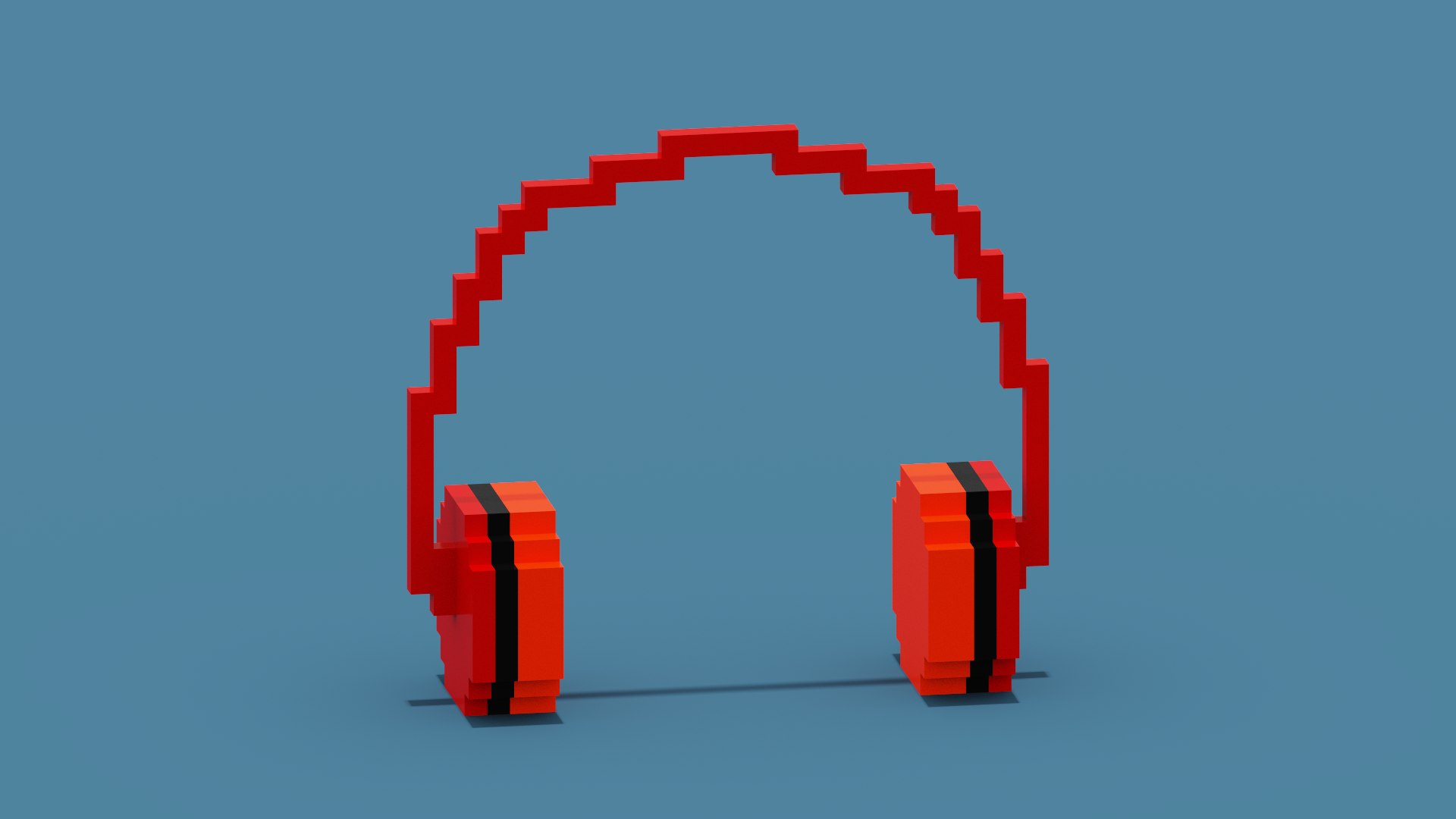 Headphones Low Poly 3D Model - TurboSquid 2029539