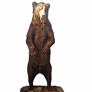 bear decoration c4d