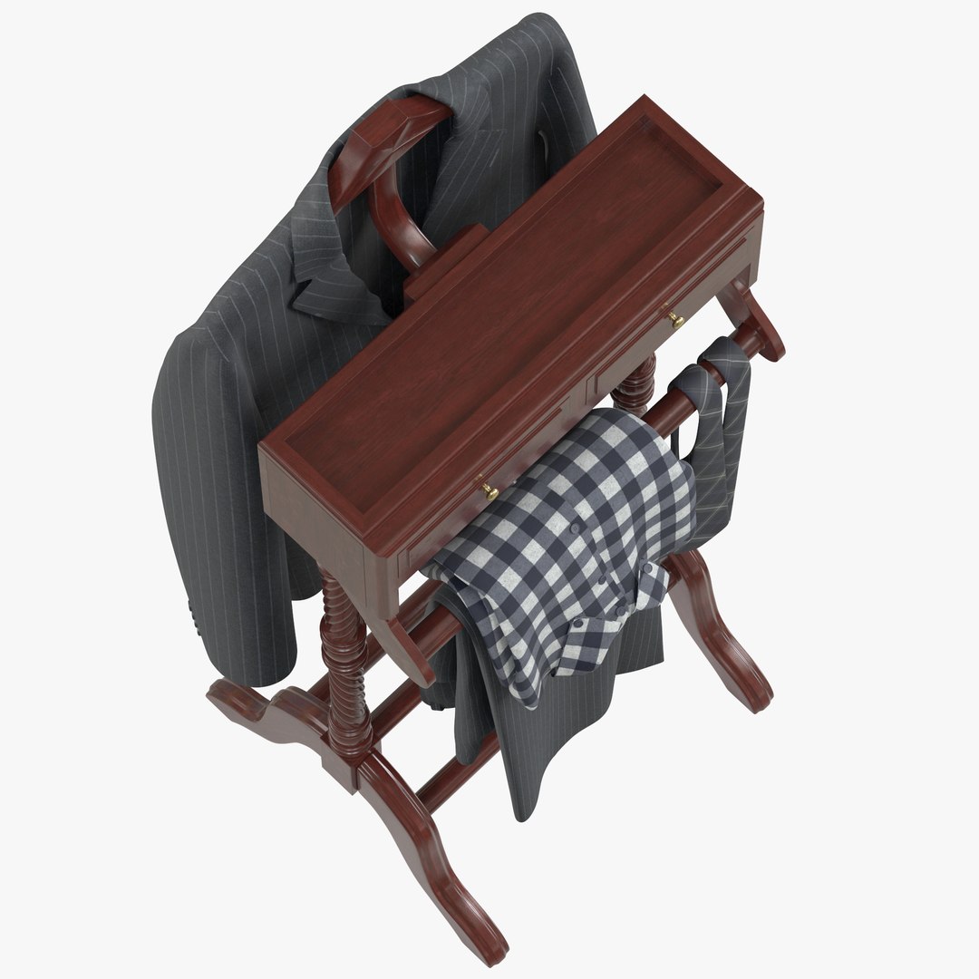 3D model classic valet stand https://p.turbosquid.com/ts-thumb/bx/yHyeJh/s9xlwrmy/10/jpg/1575285557/1920x1080/fit_q87/9de6c4f8ab5ef04d5c140945fc02d79ef3b63c71/10.jpg