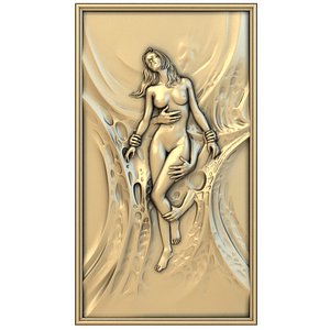 3D Panno 037, Bas Relief 3d Model for CNC Router