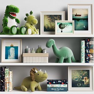 Kids Room Decor 16 3D model