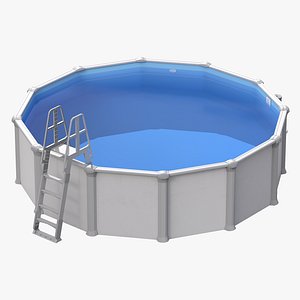 ground swimming pool 2 obj