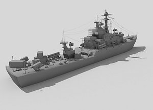 3ds destroyer ship