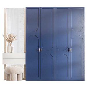 Hallway 4 doors Yantina 2 3D model