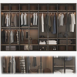 Wardrobe with filling