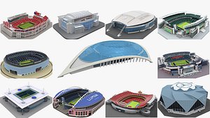 Stadiums Collection Usa 2026 3D