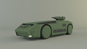 Aliens M577 APC vehicle 3D model