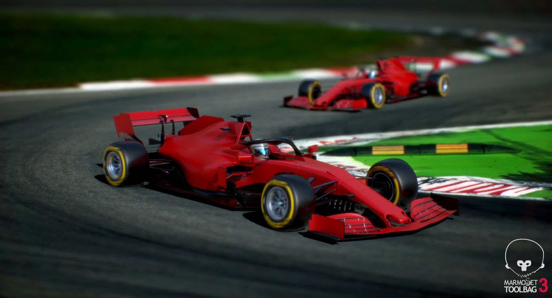 Formula 1 Red Race Car 3D - TurboSquid 1511730