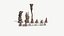 Stalagmites Models Set