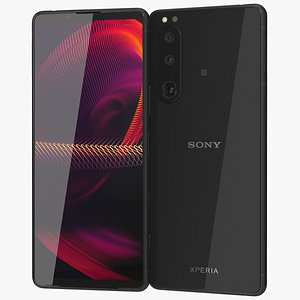 Sony Xperia 5 III Black 3D model