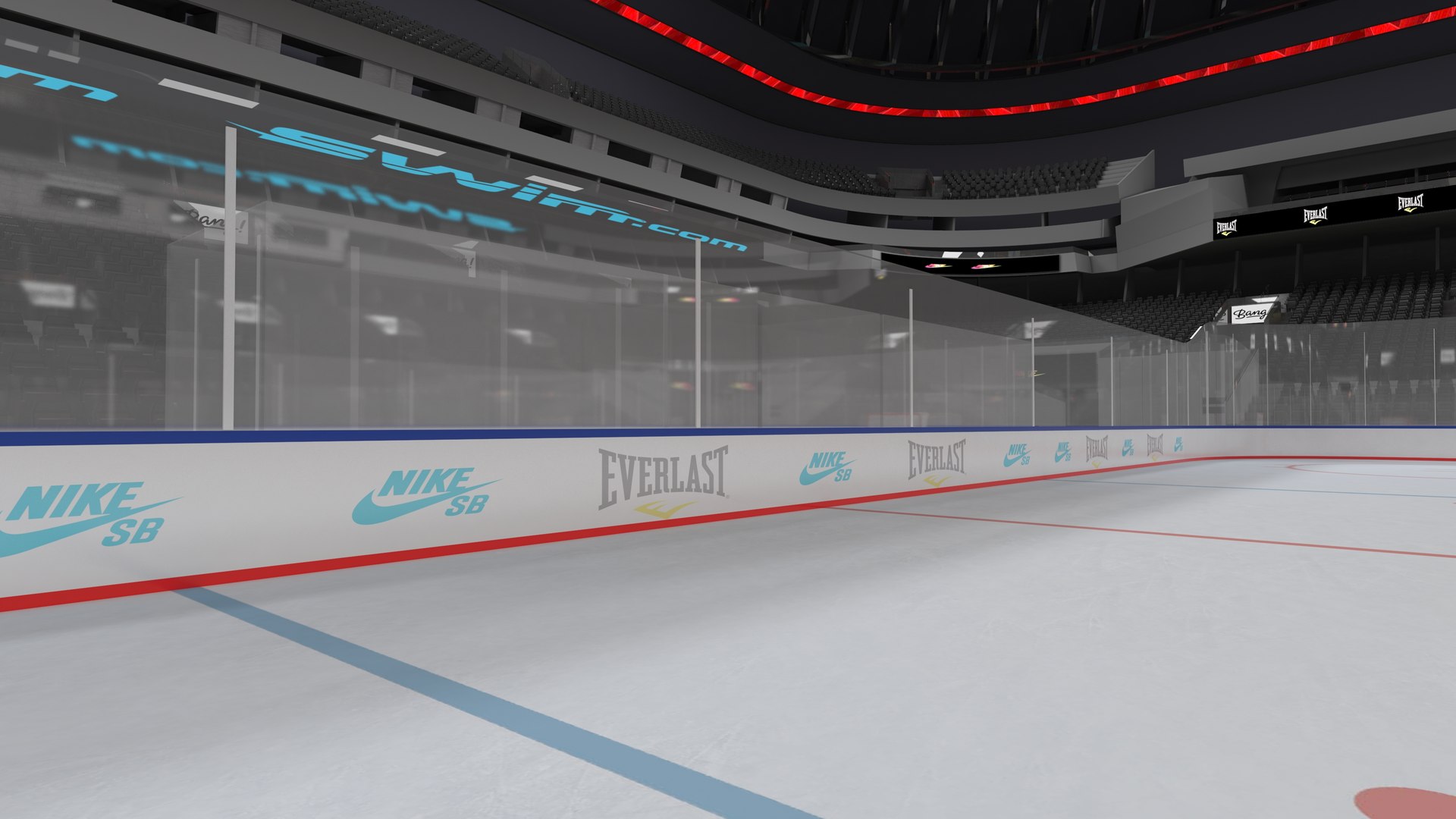 Ice Hockey Arena And Locker Room 3D - TurboSquid 1753834