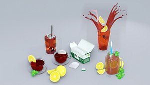 3D Tea Pack 001