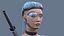 Androids Woman and Man - LOW POLY