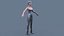 Androids Woman and Man - LOW POLY