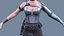 Androids Woman and Man - LOW POLY