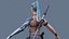 Androids Woman and Man - LOW POLY