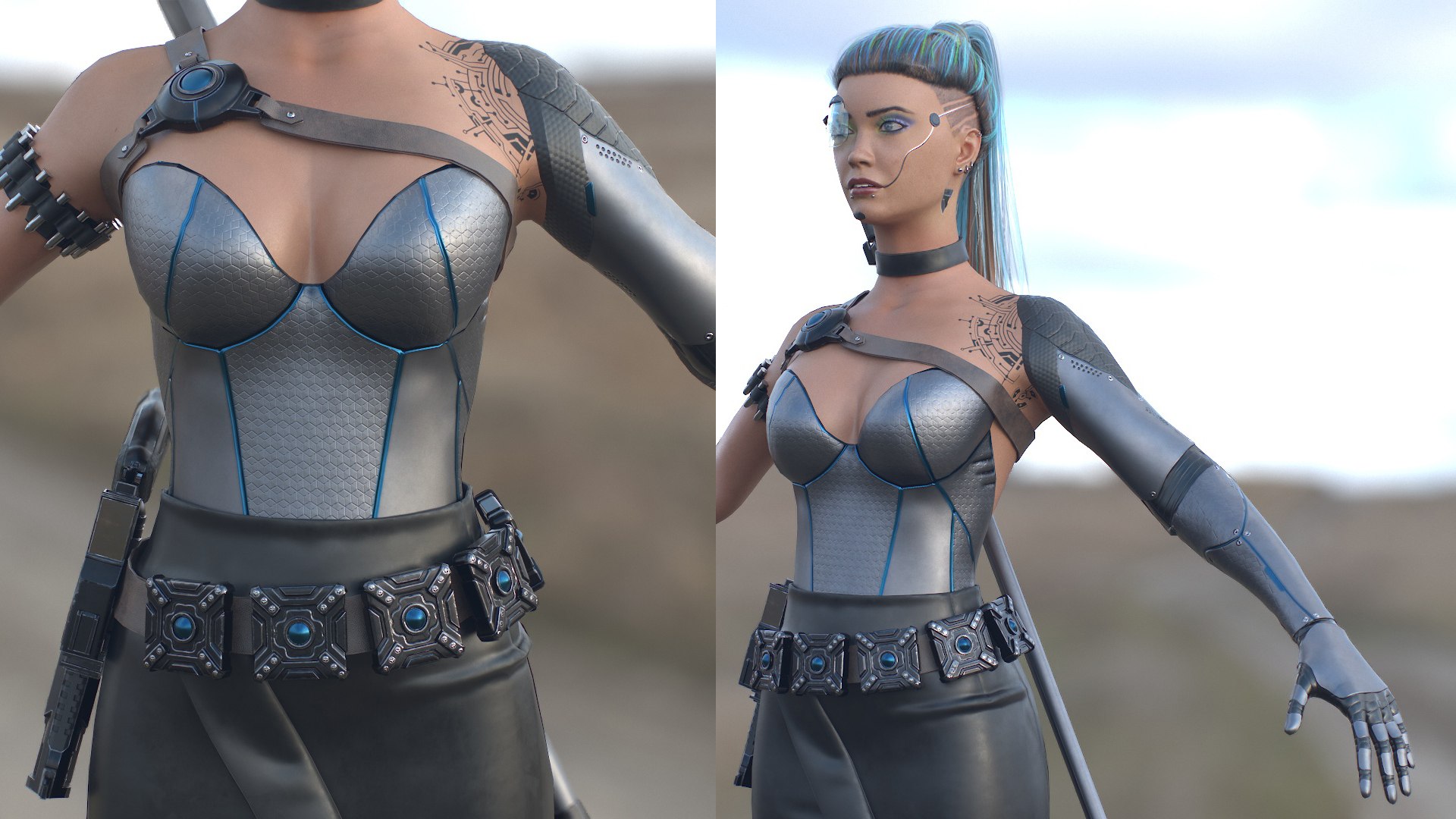3D model Androids Woman and Man - LOW POLY https://p.turbosquid.com/ts-thumb/by/WmwpZz/SE/android_woman_realistic_camera6/jpg/1637265724/1920x1080/fit_q87/e1dd997bd84f53caad45def8263bf906a96da5ed/android_woman_realistic_camera6.jpg