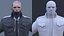 Androids Woman and Man - LOW POLY