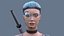 Androids Woman and Man - LOW POLY