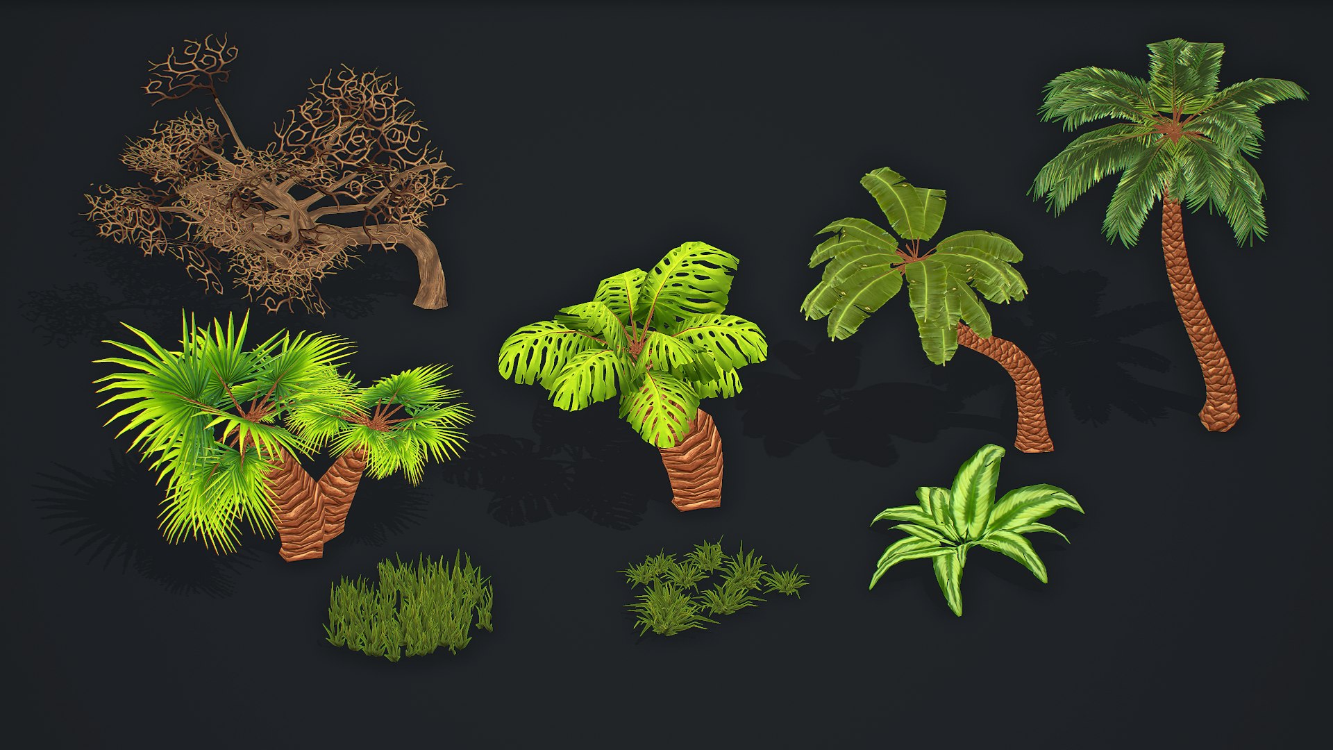 Stylized Tree 3D model - TurboSquid 2134350