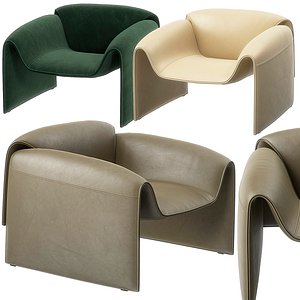 le club armchair poliform model