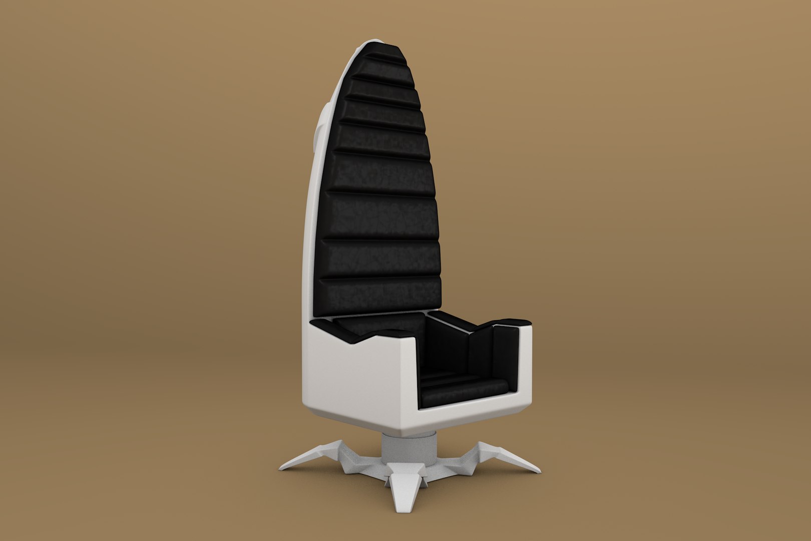 Futuristic Armchair 3D Model TurboSquid 1600556