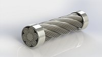 Steel rope sample GOST 7668