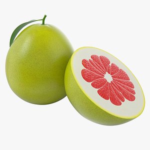 Cartoon Pomelo 3D