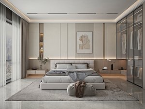 Bedroom Design 106 3D