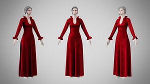 Dress 29 Ruby Velvet