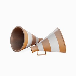 Plastic Megaphone 02