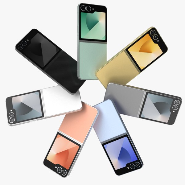 Samsung Galaxy Z Flip 6 全色3Dモデル - TurboSquid 2248982 Samsung Galaxy Z Flip 6 全色3Dモデル - TurboSquid 2248982