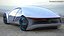 Auto elettrica futuristica