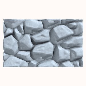 Stone wall 162 model