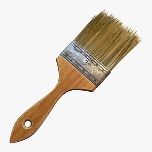 paint brush 3d model