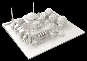hagia sophia 3D model