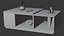3D model Reception Desk PART22