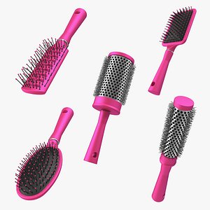 3D hair brushes 2