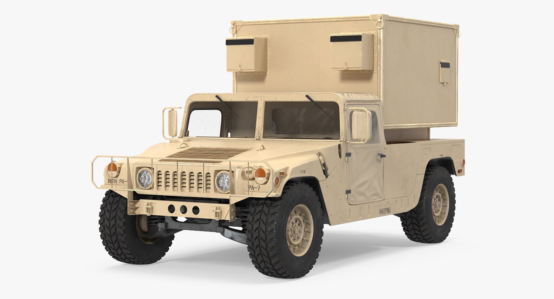 3d Max Shelter Carrier Mse Hmmwv