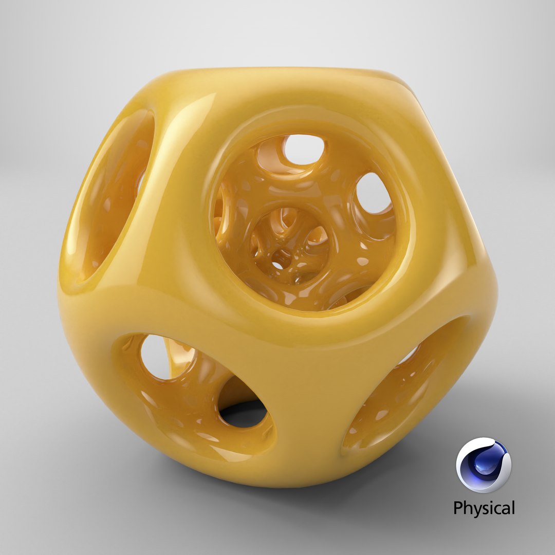 Hyper Loop Skeletal Ball 03 Yellow 3D Model - TurboSquid 2248760