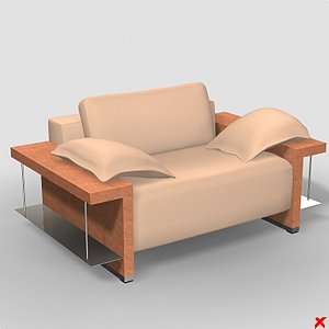 armchair chair 3d max