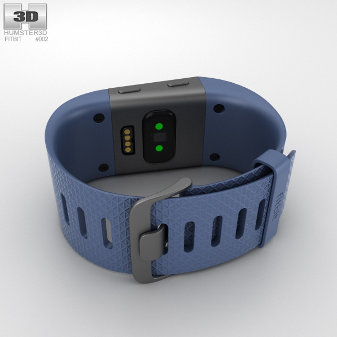 3D fitbit surge model TurboSquid 1244678