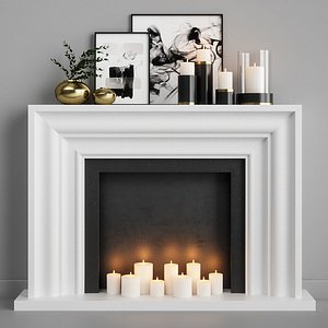 3D Decorative firelace9