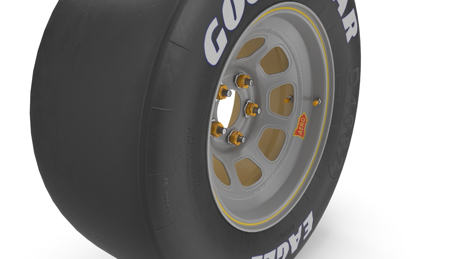 Low-poly Race Car Wheel Rim 3D - TurboSquid 1444714